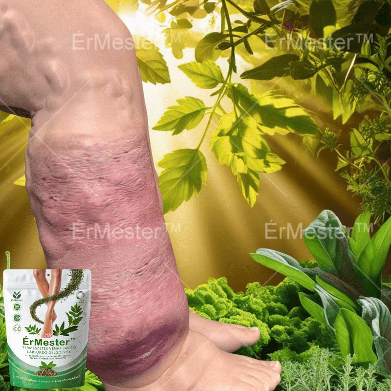 ❣️ ÉrMester™  Természetes Vénás Javító Lábfürdő Gélgolyók