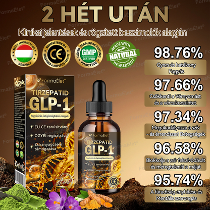 🏆 Hivatalos üzlet | FormaÉlet® GLP-1 Moringa Fogyókúrás és Egészségfokozó cseppek 🔥 (Élelmiszer-minőségű zsírégető – Az Obesity Society fejlesztése)