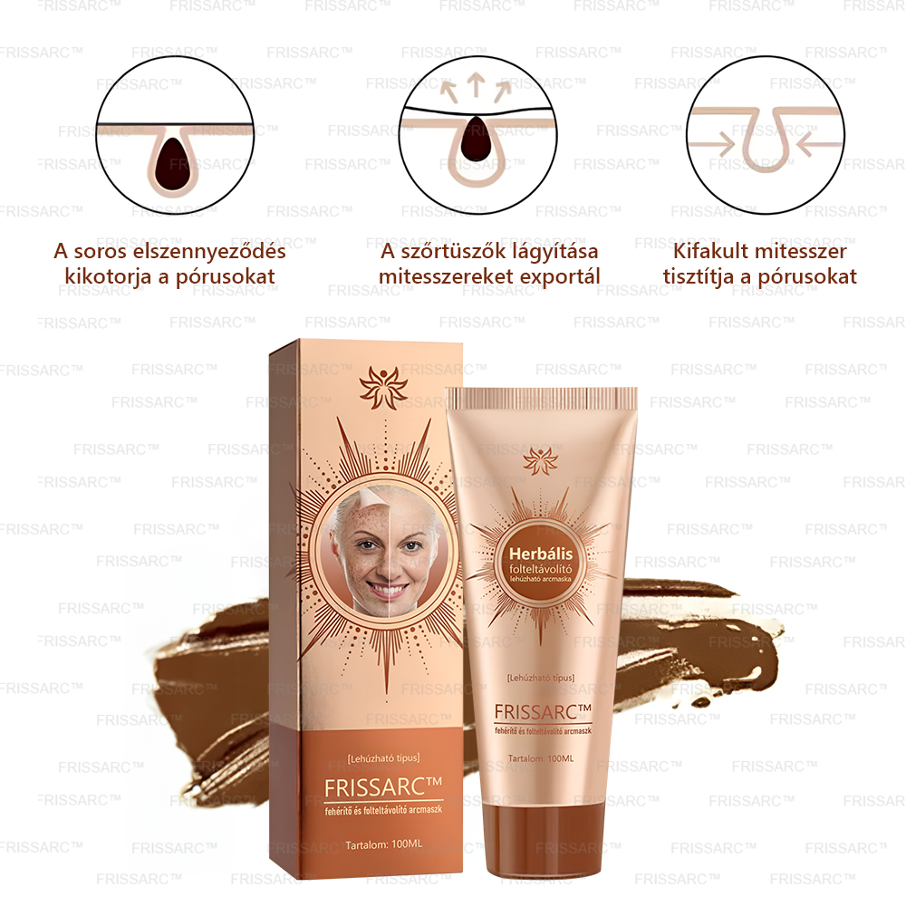 💟💟 FRISSARC™ fehérítő és folteltávolító arcmaszk