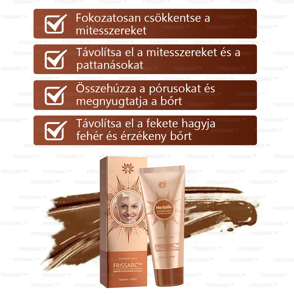 💟💟 FRISSARC™ fehérítő és folteltávolító arcmaszk