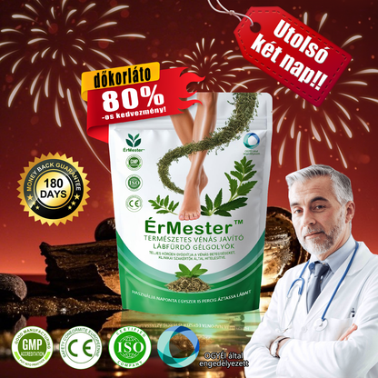 ❣️❣️ ÉrMester™  Természetes Vénás Javító Lábfürdő Gélgolyók